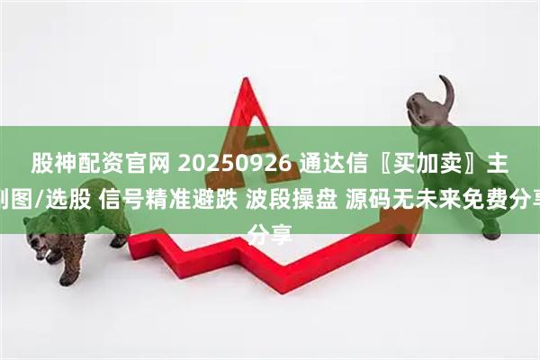股神配资官网 20250926 通达信〖买加卖〗主副图/选股 信号精准避跌 波段操盘 源码无未来免费分享
