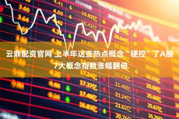 云鼎配资官网 上半年这些热点概念“硬控”了A股 7大概念指数涨幅翻倍
